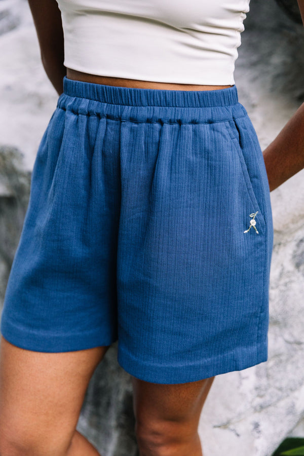 Breathe Organic Cotton Navy Shorts