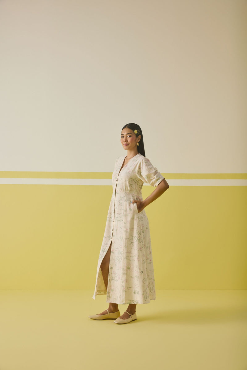 Sunshine Garden Kala Cotton Maxi Dress