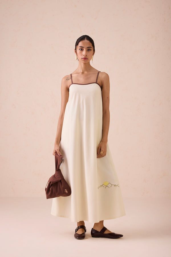 The Brunch Organic Cotton Maxi Dress