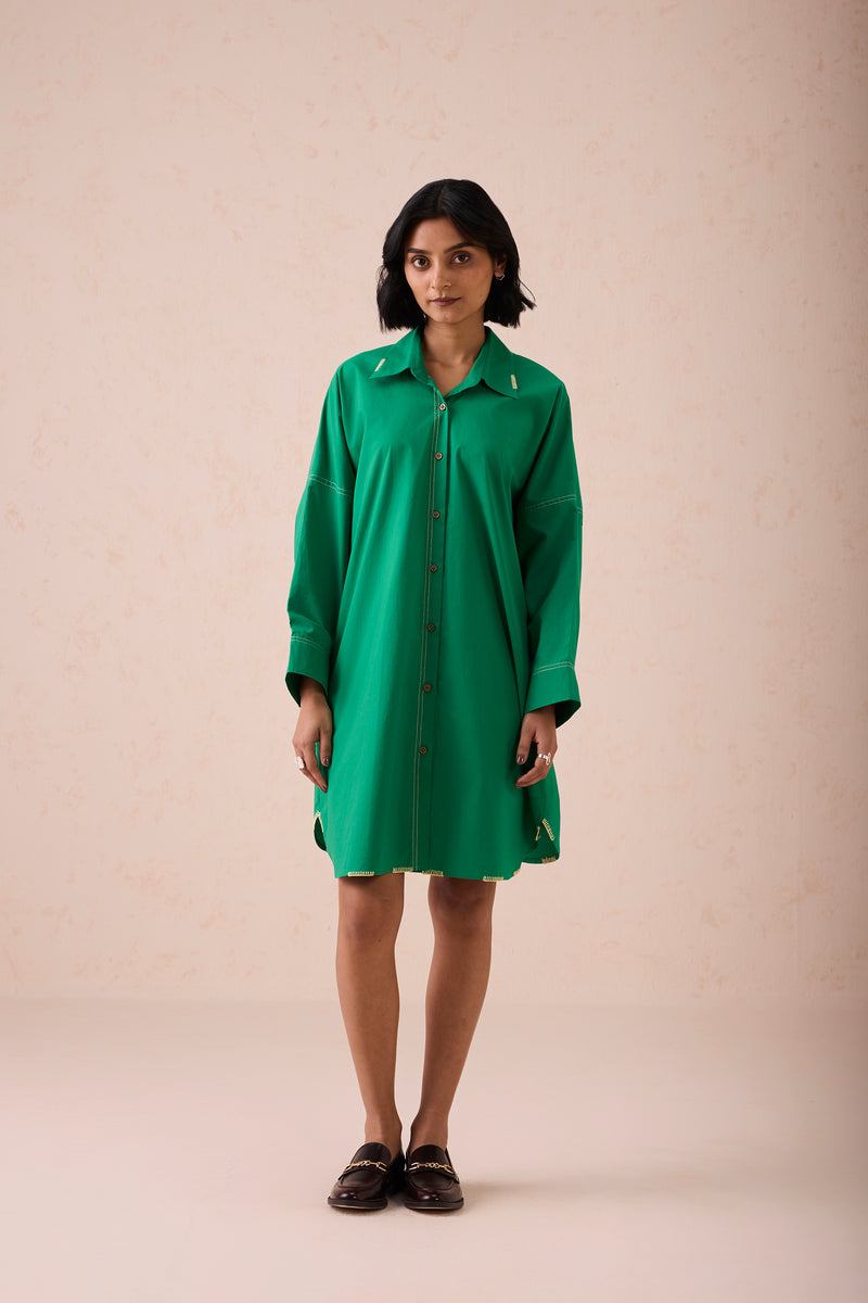 The Forest Everyday Classic Organic Cotton Shirt Dress