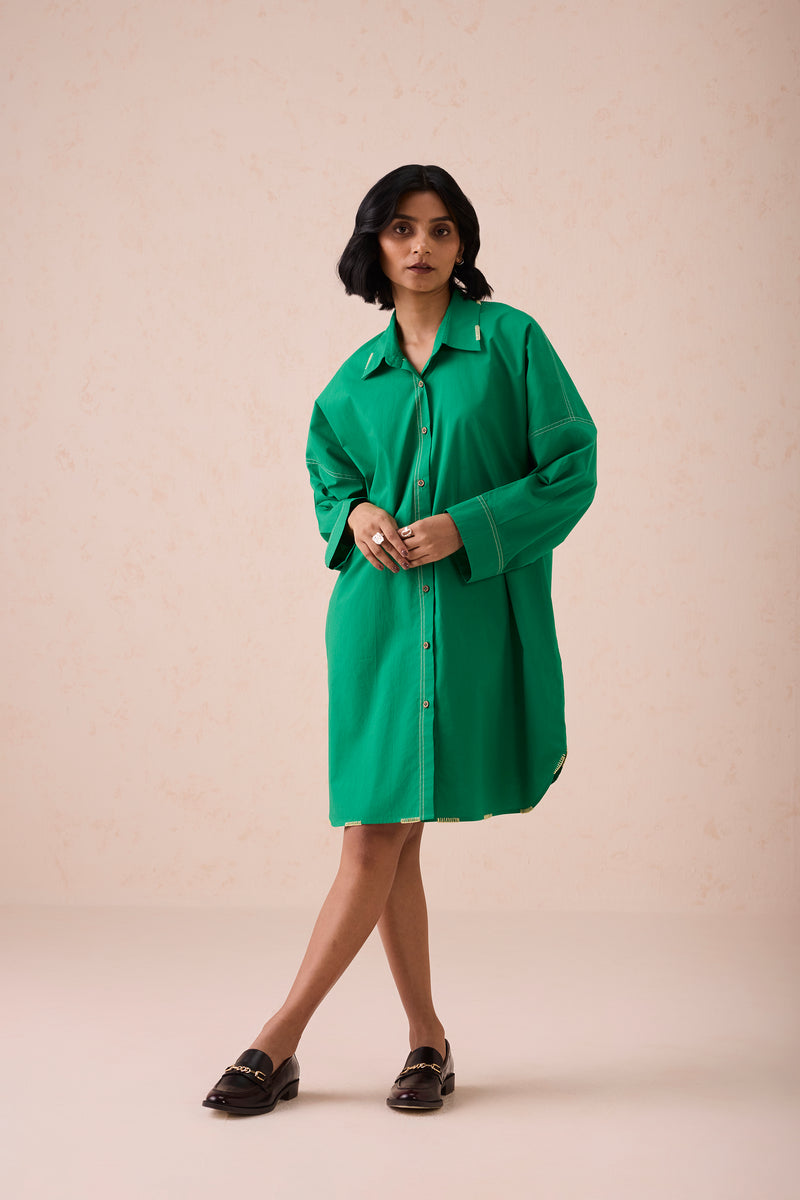 The Forest Everyday Classic Organic Cotton Shirt Dress