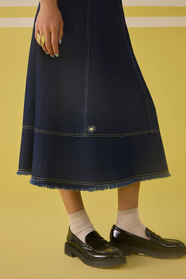 The Sunshine Denim Skirt